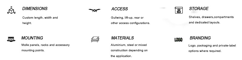 CUSTOM DOESN'T JUST MEAN CUSTOM SIZE.